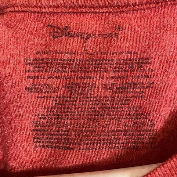 CLASSIC MICKEY MOUSE Disney Store Collection Red T Shirt Large USED unisex Y2K - Picture 3 of 6